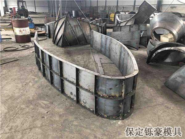 收费岛模具