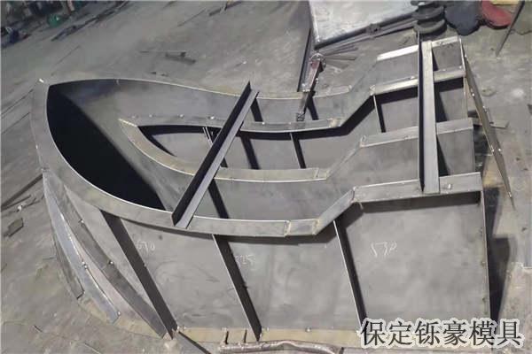 高速收费岛钢模具